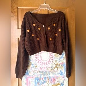 Cropped cardigan